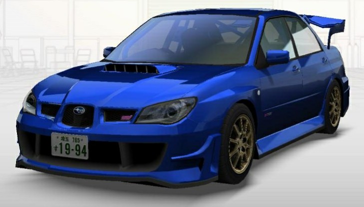 クスコスバルインプレッサ（GDB型／2002年）』JGTC初の4ドア特認